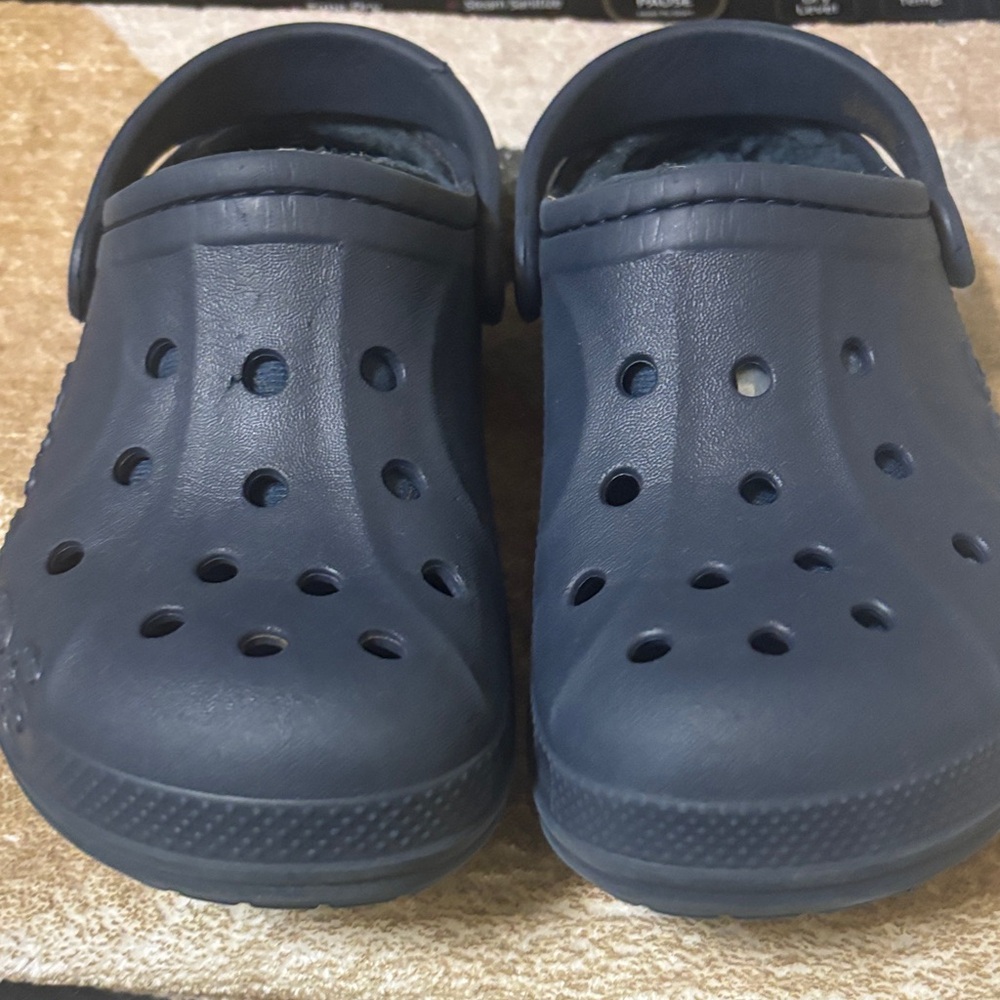 CROCS Kids Navy Blue Clogs
